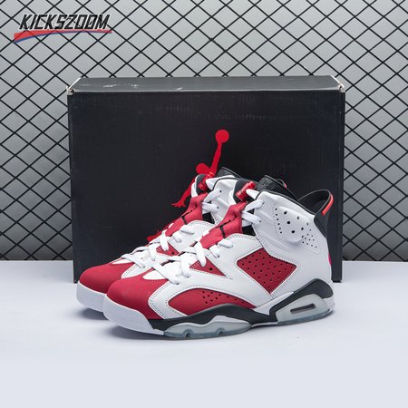 Air Jordan 6 Retro OG 'Carmine' 2021 CT8529-106 Size 40-47.5