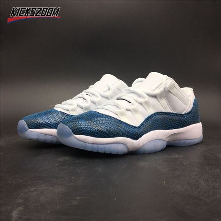 Jordan 11 Retro Low Snake Navy (2019) CD6846-102 Size 36-47.5