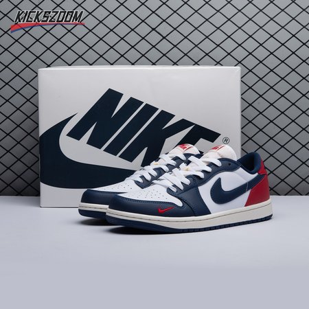 Air Jordan 1 Low OG 'Gym Red & Midnight Navy' HQ2993-100 Unisex Size