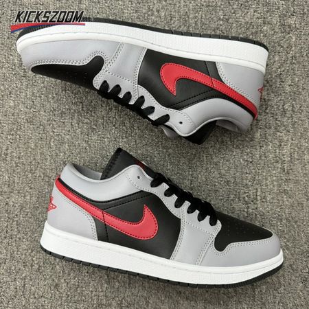 Jordan 1 Low Cement Grey Fire Red FZ4183-002 Unisex Size