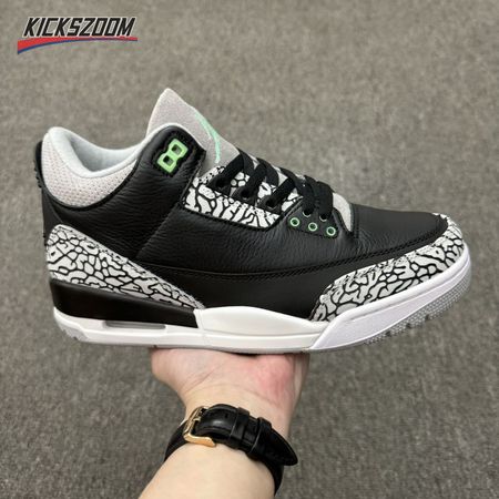 Jordan 3 Retro Green Glow CT8532-031 Unisex Size